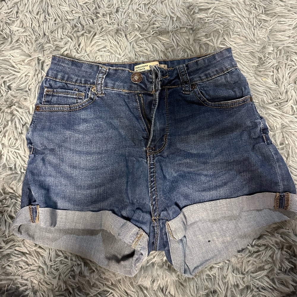 Blue Savy Jean Shorts